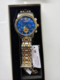 Watch two tones, gold plated